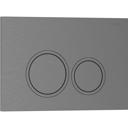 Mexen Tex 01 Spültaste, gebürstetes Gun Gray - 6101-12