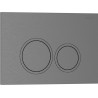 Mexen Tex 01 Spültaste, gebürstetes Gun Gray - 6101-12