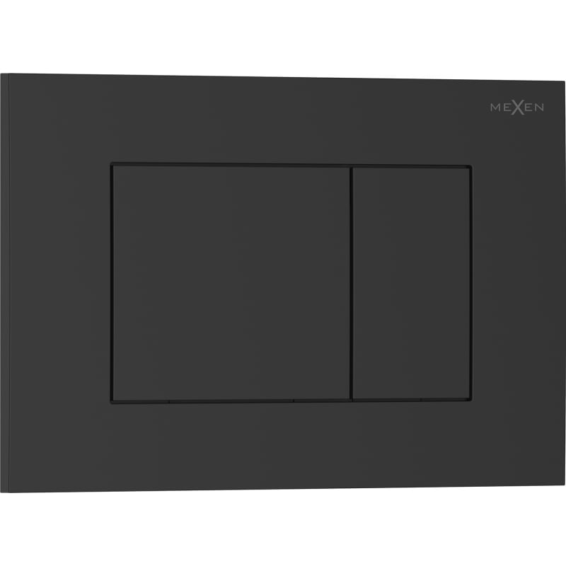 Mexen Tex 02 Spültaste, schwarz matt - 6102-02