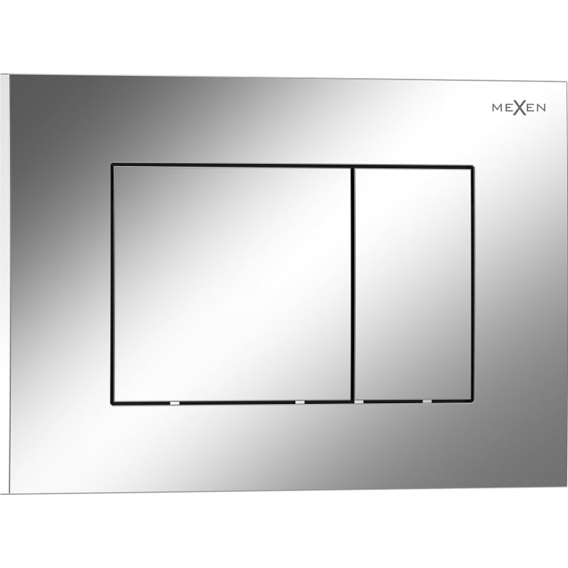 Mexen Tex 02 Spültaster, glänzend Chrom - 6102-03