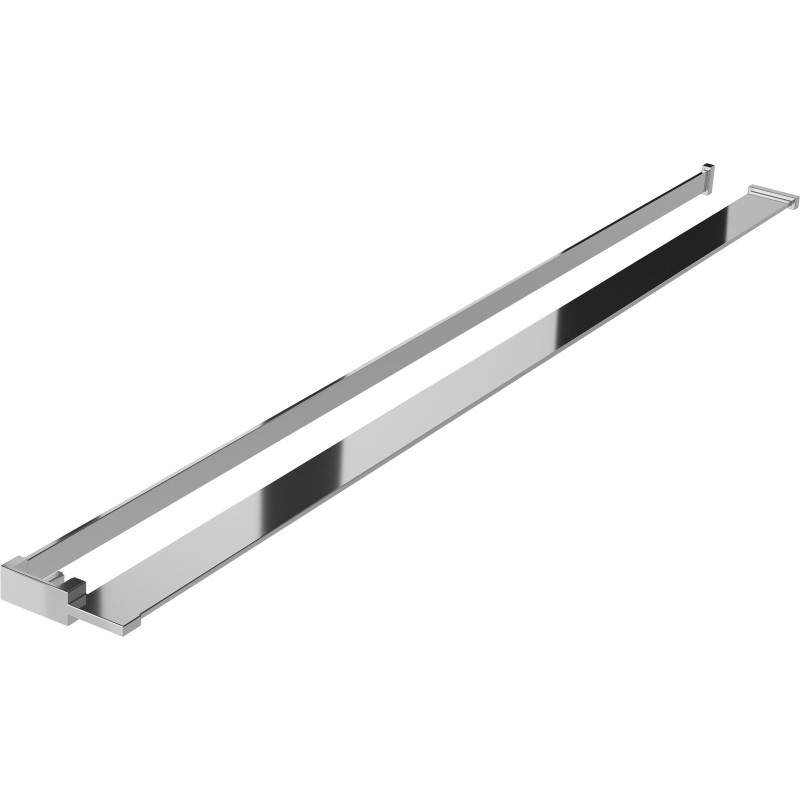 Mexen Regal für Duschwand mit Handtuchhalter, Chrom - 800-02-01