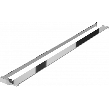 Mexen Regal für Duschwand mit Handtuchhalter, Chrom - 800-02-01