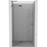 Mexen Lunar L Duschpendeltür links 120 cm, transparent, Roségold - 834L-120-000-60-00-L