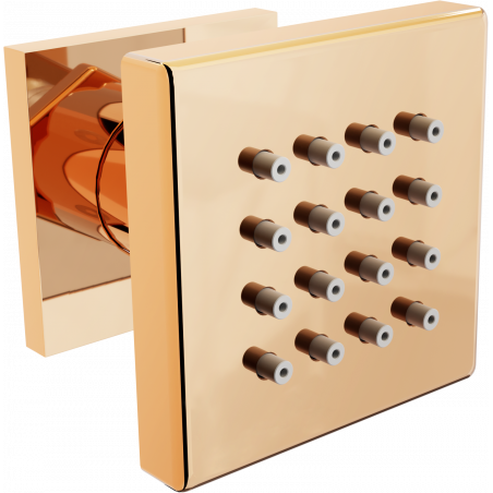 Mexen Seitliche Aufputzdüse, Roségold - 79360-60