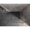 Mexen Lunar L Duschwand Walk-in rechts 120 x 200 cm, transparent 8 mm, gebürstetes Kupfer - 830L-120-000-65-00-P