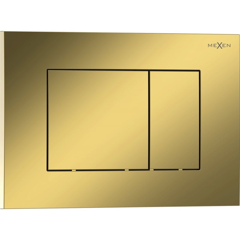 Mexen Tex 02 Spültaste, glänzend Champagnergold - 6102-08