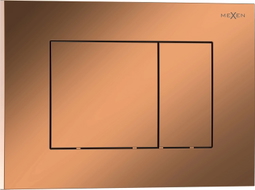 Mexen Tex 02 Spültaste, glänzendes Roségold - 6102-09