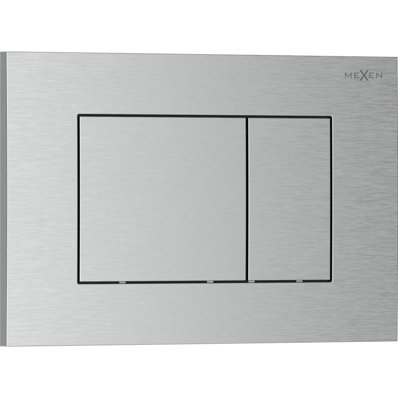 Mexen Tex 02 Spültaste, gebürstetes Nickel - 6102-10