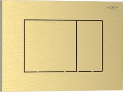 Mexen Tex 02 Drückerplatte, gebürstetes Gold - 6102-11