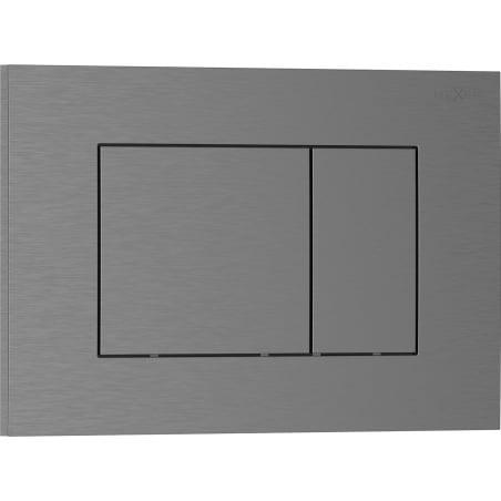 Mexen Tex 02 Spültaste, gebürstetes Gun Gray - 6102-12