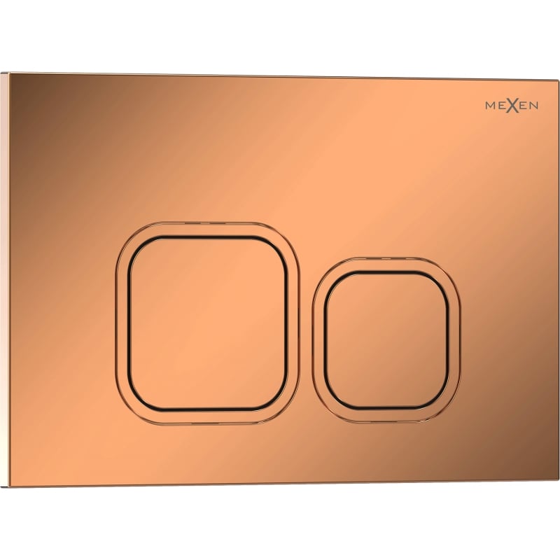 Mexen Tex 03 Spültaste, roségold glänzend - 6103-09