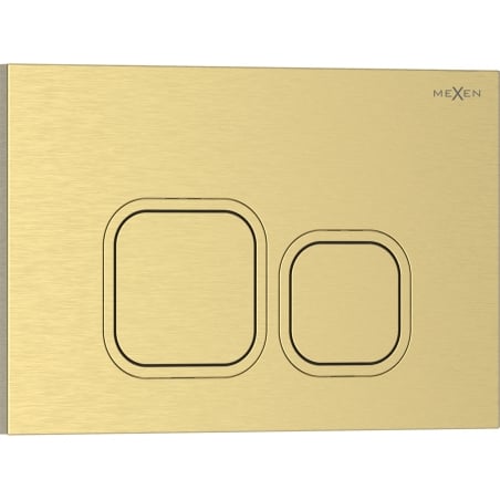 Mexen Tex 03 Spültaste, gebürstetes Gold - 6103-11