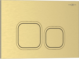 Mexen Tex 03 Spültaste, gebürstetes Gold - 6103-11