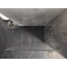 Mexen Lunar L Duschwand Walk-in rechts 90 x 200 cm, transparent 8 mm, gebürsteter Nickel - 830L-090-000-97-00-P
