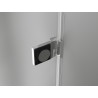 Mexen Lunar-B Duschdrehtür links 75 cm, transparent, Chrom - 832-075-000-01-00-L