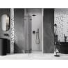 Mexen Lunar L Duschpendeltür links 95 cm, transparent, Gunmetal - 834L-095-000-95-00-L