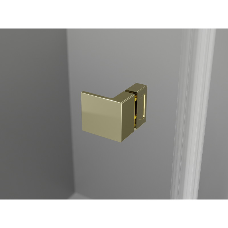 Mexen Lunar-B Duschpendeltür links 60 cm, transparent, gold - 832-060-000-50-00-L