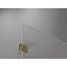 Mexen Lunar-B Duschpendeltür links 60 cm, transparent, gold - 832-060-000-50-00-L
