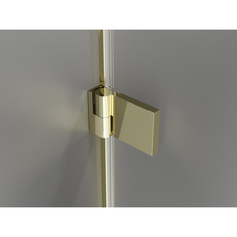 Mexen Lunar-B Duschpendeltür links 60 cm, transparent, gold - 832-060-000-50-00-L
