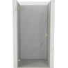 Mexen Lunar-B Duschdrehtüren links 95 cm, transparent, gebürstetes Gold - 832-095-000-55-00-L