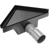 Mexen Flat-T M13 Bodenablauf dreieckig 20 x 20 cm, schwarz - 1710320
