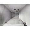 Mexen Lunar-B Duschabtrennung links angeschlagen 65 cm, transparent, gebürstetes Kupfer - 832-065-000-65-00-L