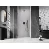 Mexen Lunar-B Duschschwingtür links 90 cm, transparent, gebürstetes Waffengrau - 832-090-000-66-00-L