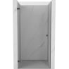 Mexen Lunar-B Duschpendeltür links 95 cm, transparent, gebürstet gun gray - 832-095-000-66-00-L