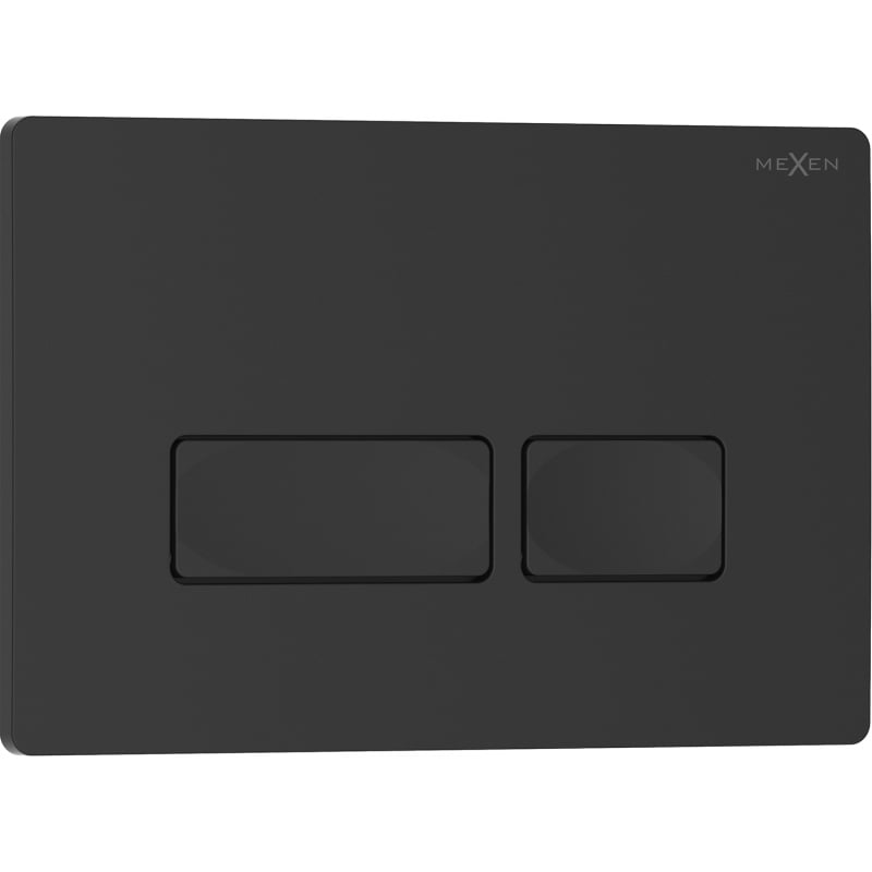 Mexen Tex 04 Spültaste, Schwarz Matt - 6104-02