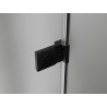 Mexen Lunar-B Schwingtür links 60 cm, transparent, schwarz - 832-060-000-70-00-L