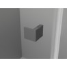 Mexen Lunar-B Duschklapptür links 60 cm, transparent, Gun Metal - 832-060-000-95-00-L