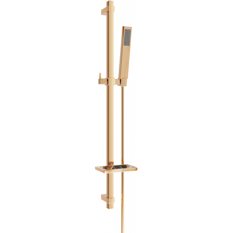Mexen DQ00 verstellbares Duschset, Roségold - 785004581-60