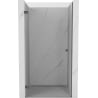 Mexen Lunar-B Schwingtür Dusche links 85 cm, transparent, Gun Metall - 832-085-000-95-00-L
