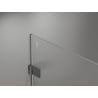 Mexen Lunar-B Schwingtür Dusche links 85 cm, transparent, Gun Metall - 832-085-000-95-00-L