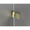 Mexen Lunar-B Duschdrehtür rechts 60 cm, transparent, gold - 832-060-000-50-00-P