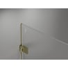 Mexen Lunar-B Duschdrehtür rechts 75 cm, transparent, gold - 832-075-000-50-00-P
