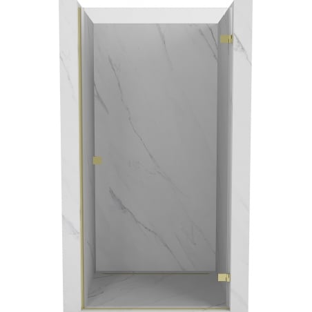 Mexen Lunar-B Duschkabinentür rechts öffnend 100 cm, transparent, gold - 832-100-000-50-00-P