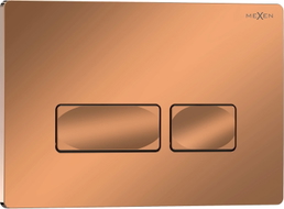 Mexen Tex 04 Spülsystem-Knopf, glänzendes Roségold - 6104-09