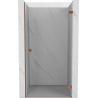Mexen Lunar-B Duschtür, rechts angeschlagen, 80 cm, transparent, Roségold - 832-080-000-60-00-P