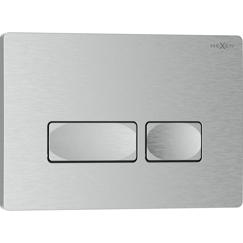 Mexen Tex 04 Spültaste, gebürsteter Nickel - 6104-10