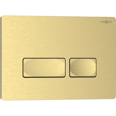 Mexen Tex 04 Spültaster, gebürstetes Gold - 6104-11