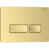 Mexen Tex 04 Spültaster, gebürstetes Gold - 6104-11