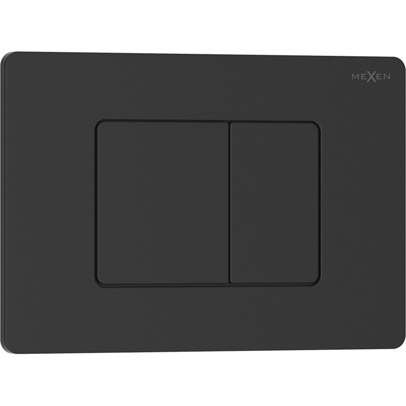 Mexen Tex 05 Spültaste Edelstahl, schwarz matt - 6105-02