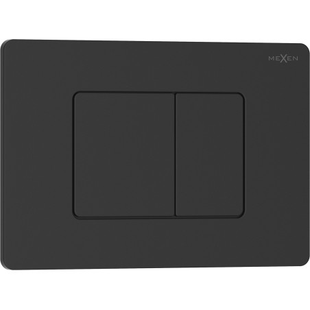 Mexen Tex 05 Spültaste Edelstahl, schwarz matt - 6105-02