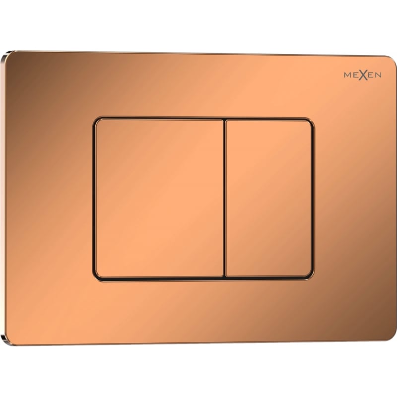 Mexen Tex 05 Spültaste Edelstahl, Roségold glänzend - 6105-09