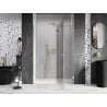 Mexen Lunar L duschtür öffnend rechts 140 cm, transparent, gold - 834L-140-000-50-00-P