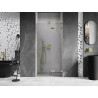 Mexen Lunar L Duschdrehtür rechts 95 cm, transparent, gebürstetes Gold - 834L-095-000-55-00-P