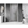Mexen Lunar-F Falttür Dusche links 70 cm, transparent, Chrom - 836-070-000-01-00-L