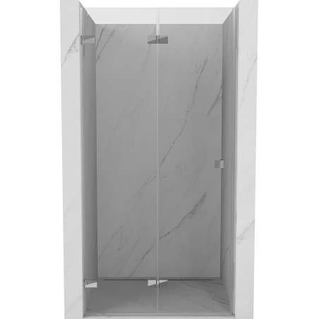 Mexen Lunar-F Falttüren Dusche links 95 cm, transparent, Chrom - 836-095-000-01-00-L
