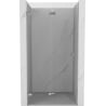 Mexen Lunar-F faltbare Duschabtrennung links 100 cm, transparent, Chrom - 836-100-000-01-00-L